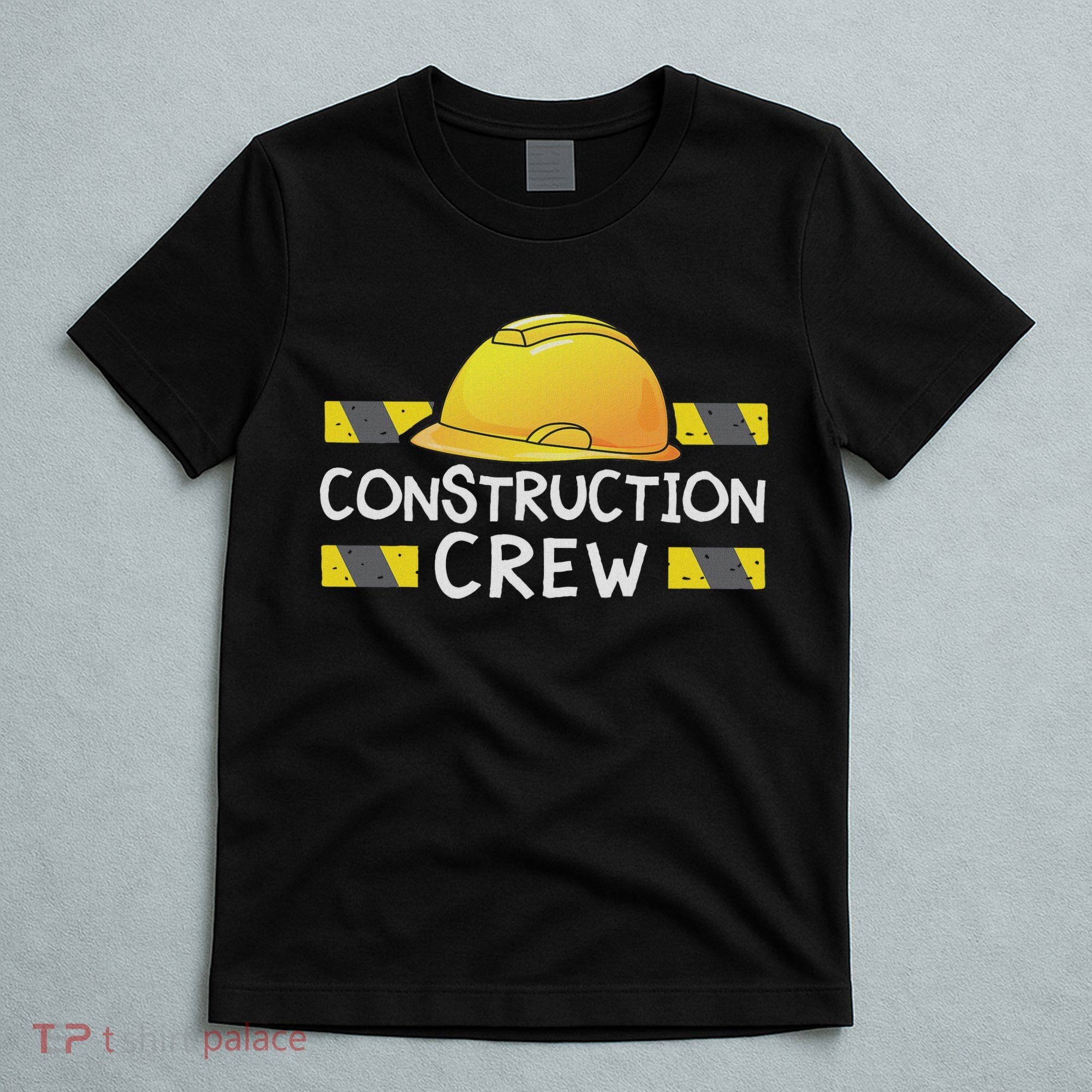 Construction Crew Birthday Party Supplies Matching T-Shirt