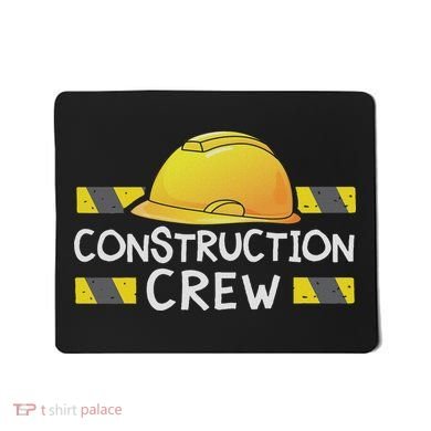 Construction Crew Birthday Party Supplies Matching Mousepad