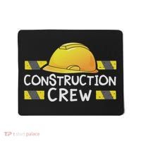 Construction Crew Birthday Party Supplies Matching Mousepad thumb 0