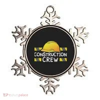 Construction Crew Birthday Party Supplies Matching Ornament thumb 0