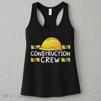 Construction Crew Birthday Party Supplies Matching Women's Tank Top thumb 3