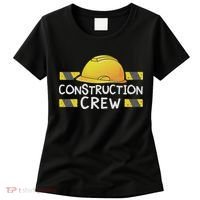 Construction Crew Birthday Party Supplies Matching Women's T-Shirt thumb 0