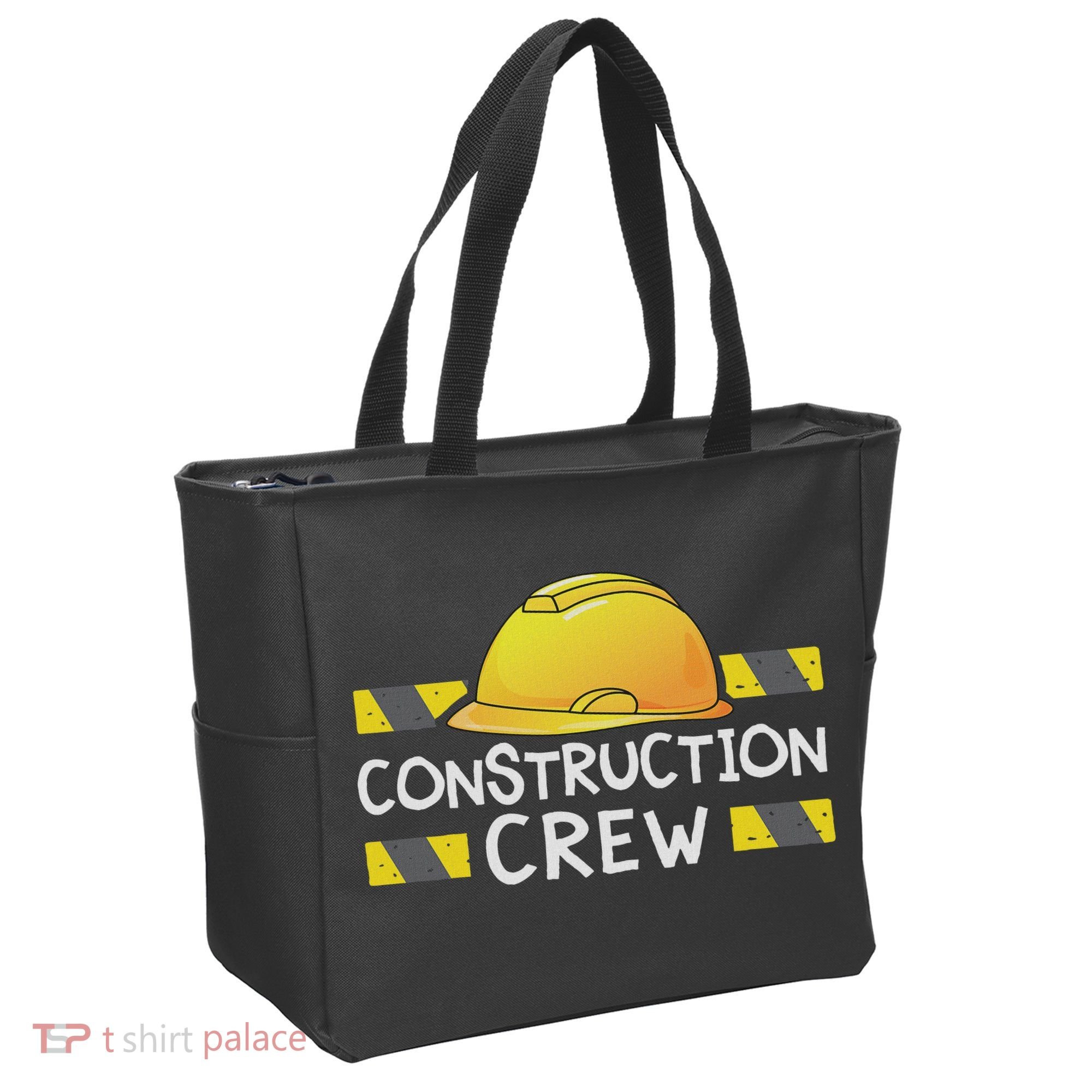 Construction Crew Birthday Party Supplies Matching Tote Bag