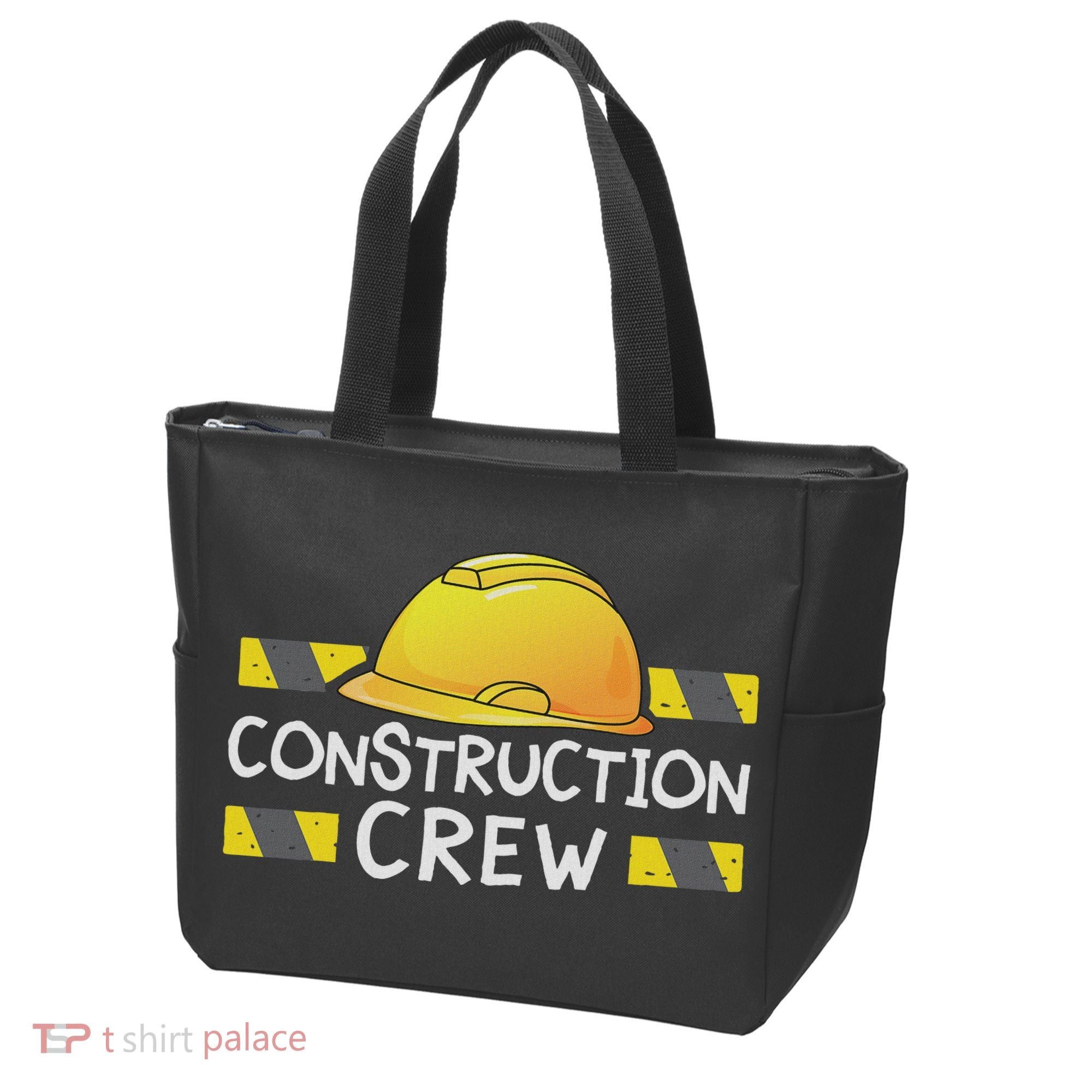 Construction Crew Birthday Party Supplies Matching Tote Bag