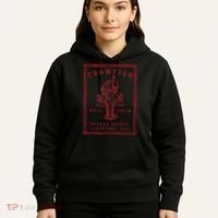 Crawfish Crew Breaux Bridge Retro Cajun Seafood Hoodie thumb 5