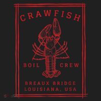 Crawfish Crew Breaux Bridge Retro Cajun Seafood Beanie thumb 2