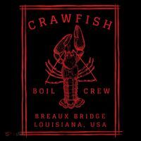 Crawfish Crew Breaux Bridge Retro Cajun Seafood Women's Hoodie thumb 2