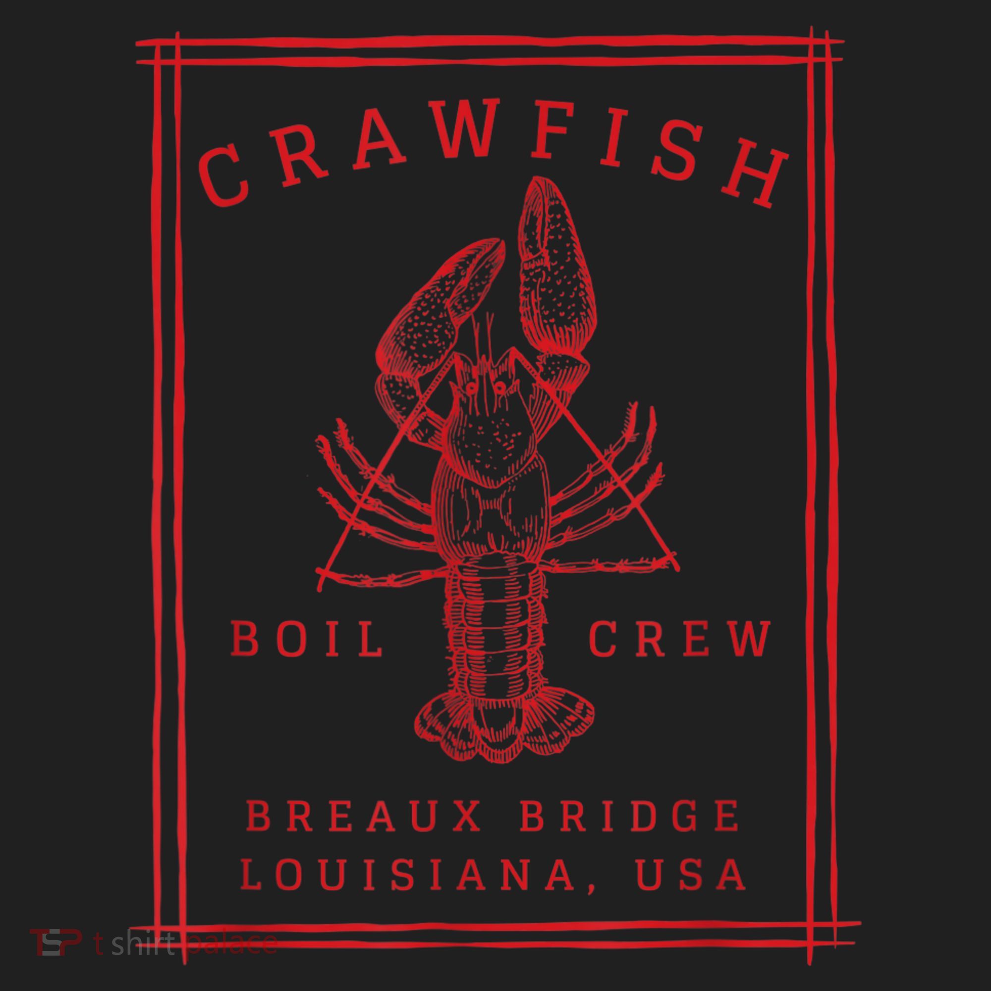 Crawfish Crew Breaux Bridge Retro Cajun Seafood Hat