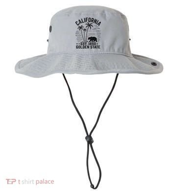 California Cali Bear Vintage EST 1850 Golden State Bucket Hat
