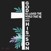 Christian Cross Bible Faith Quote John 316 Hat thumb 2