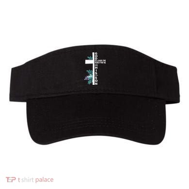 Christian Cross Bible Faith Quote John 316 Visor