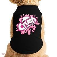 Crush Cancer Breast Cancer Awareness Doggie Tank thumb 0