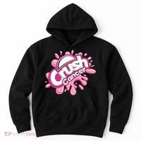 Crush Cancer Breast Cancer Awareness Hoodie thumb 0