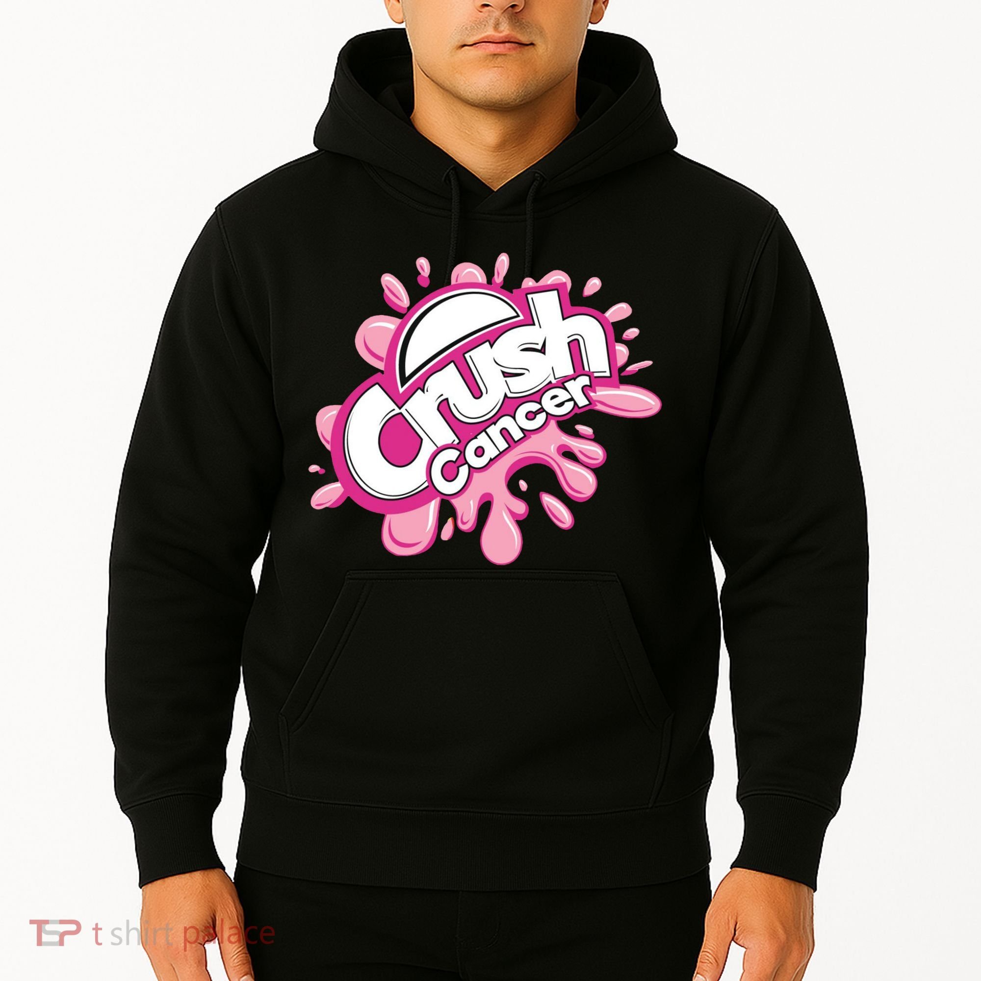 Crush Cancer Breast Cancer Awareness Hoodie