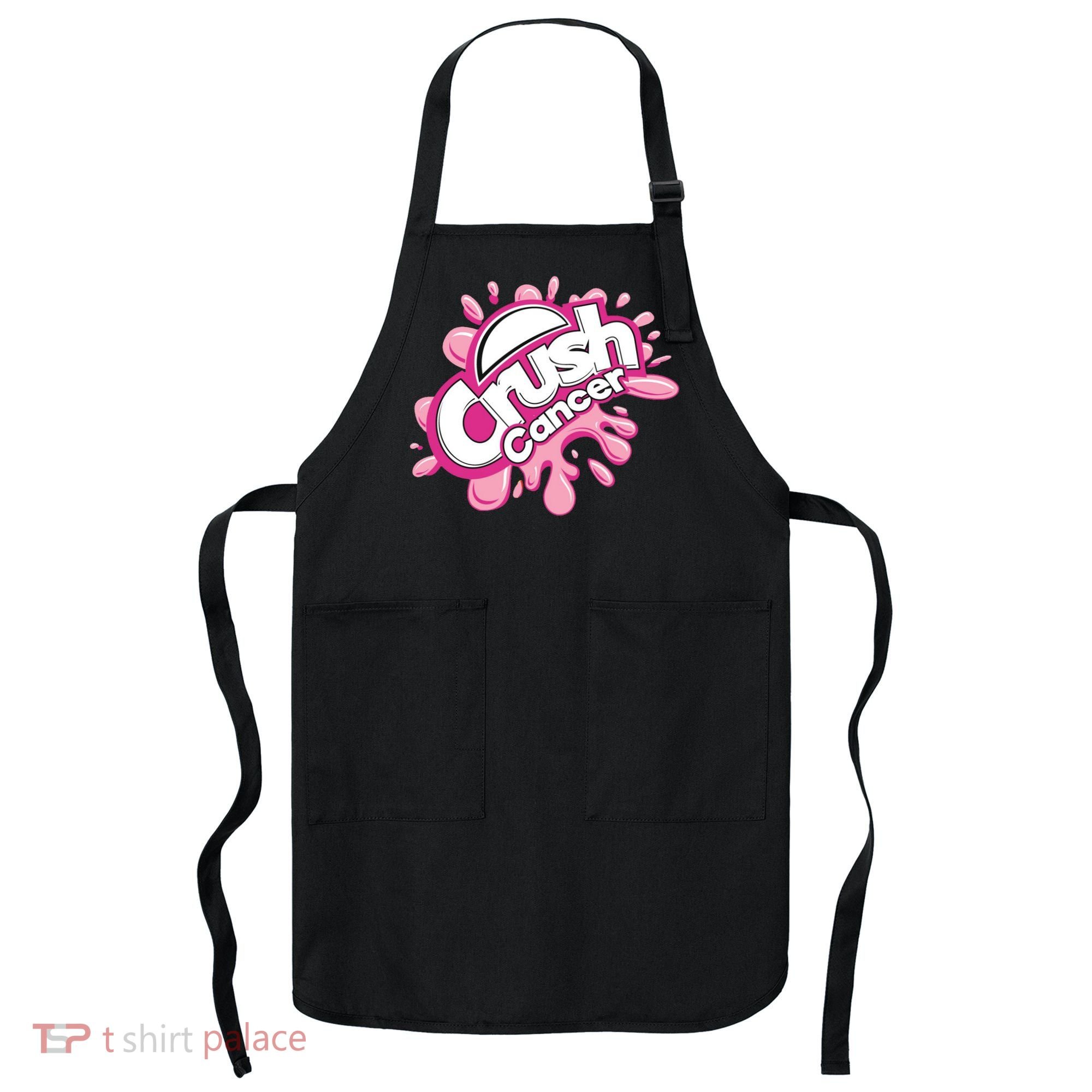 Crush Cancer Breast Cancer Awareness Apron