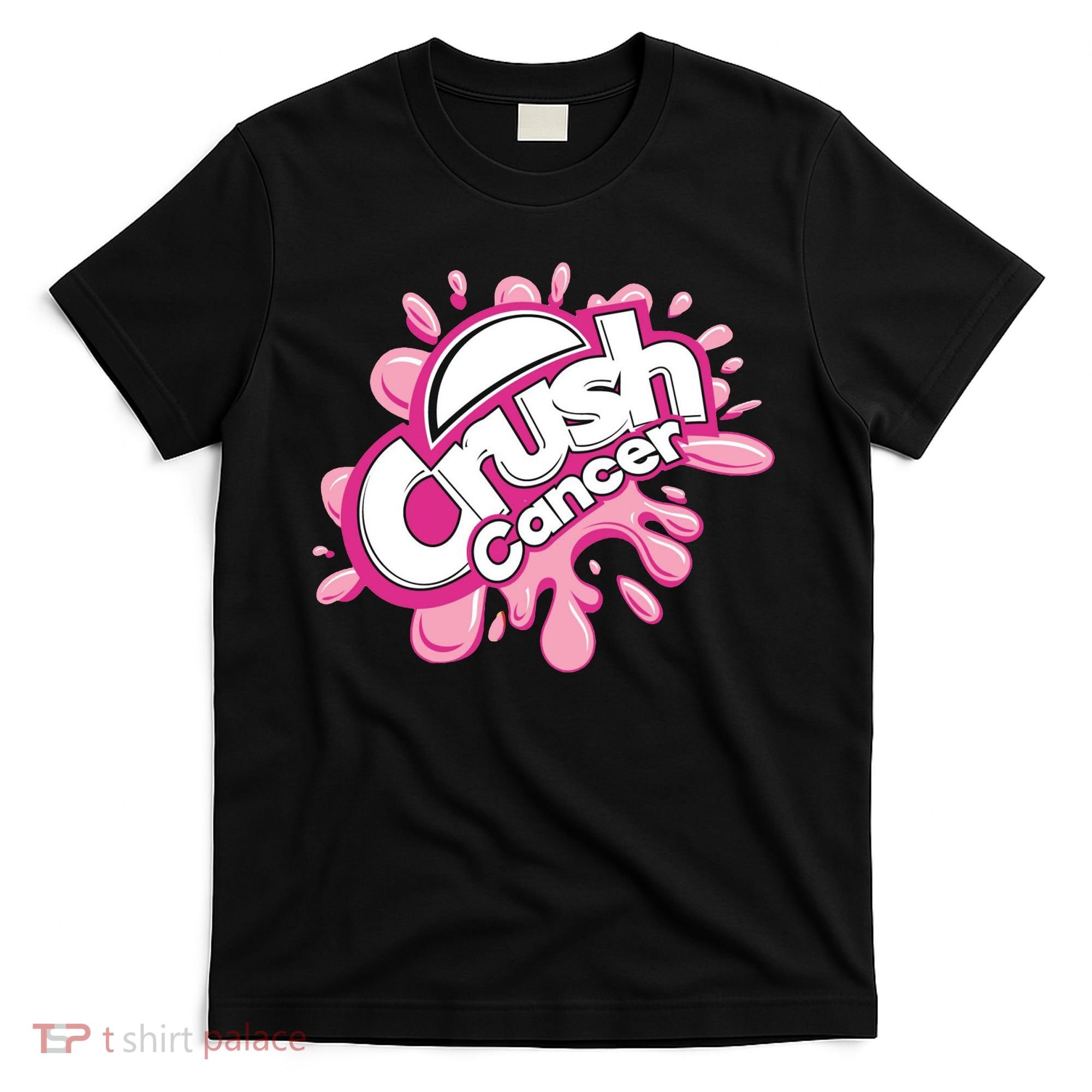 Crush Cancer Breast Cancer Awareness T-Shirt