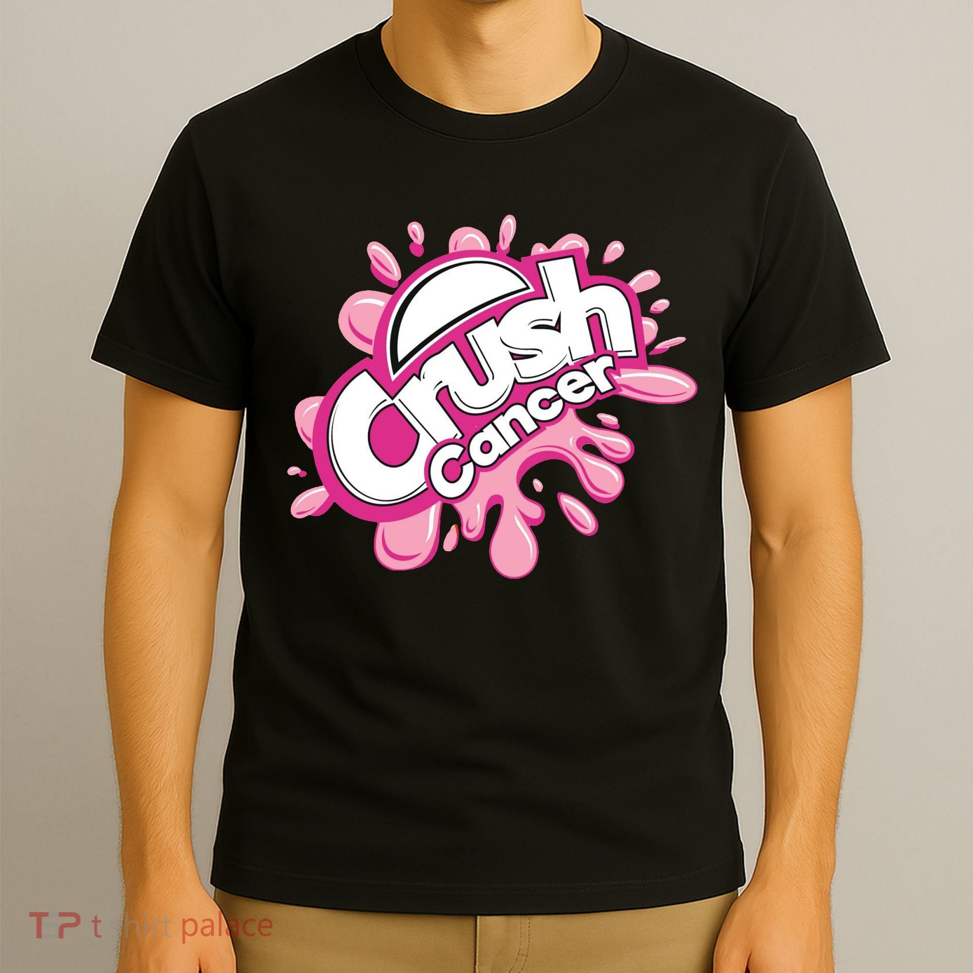 Crush Cancer Breast Cancer Awareness T-Shirt