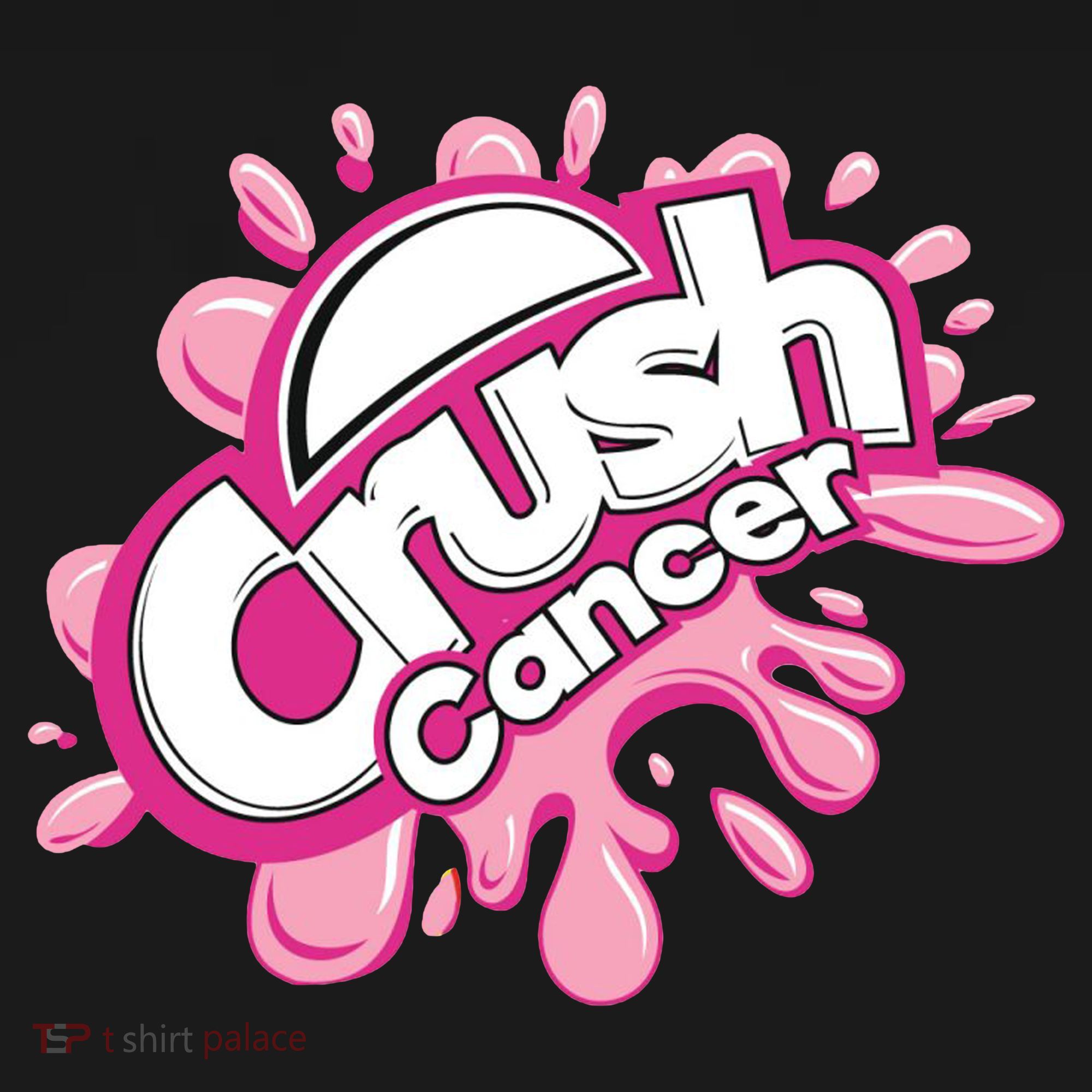 Crush Cancer Breast Cancer Awareness T-Shirt