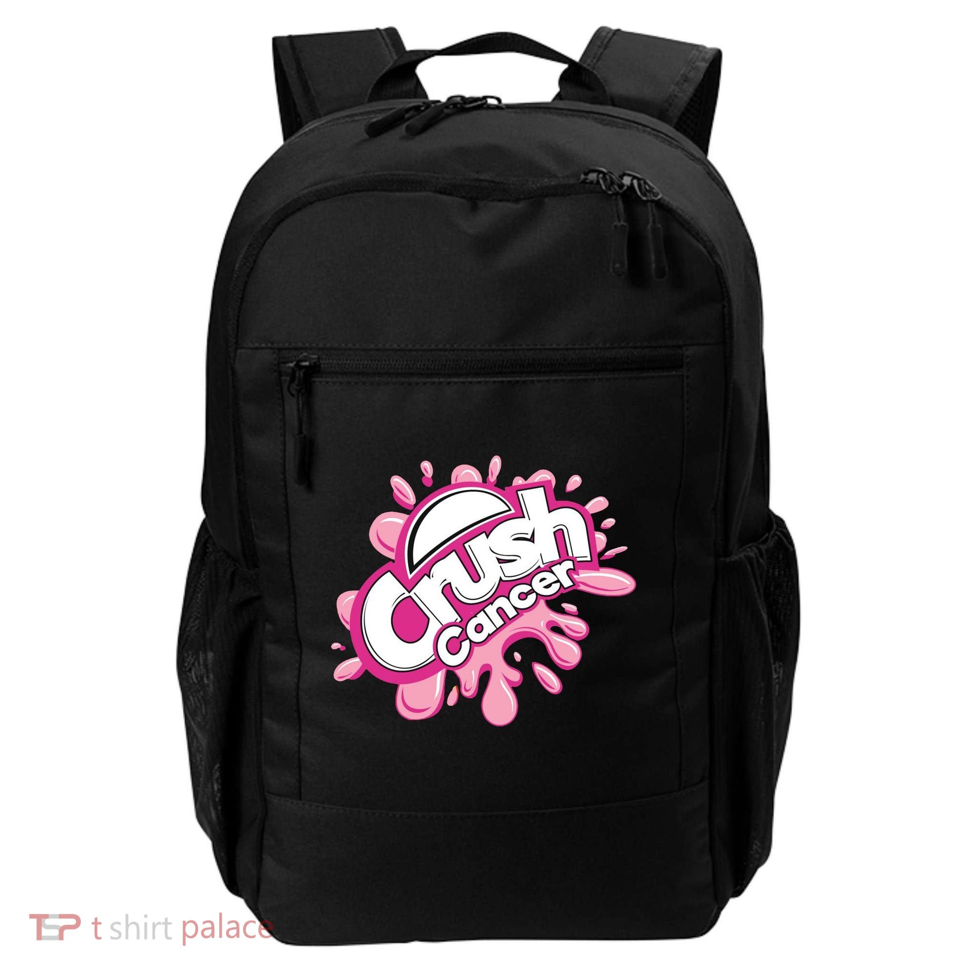 Crush Cancer Breast Cancer Awareness Backpack