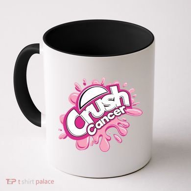 Crush Cancer Breast Cancer Awareness Coffee Mug