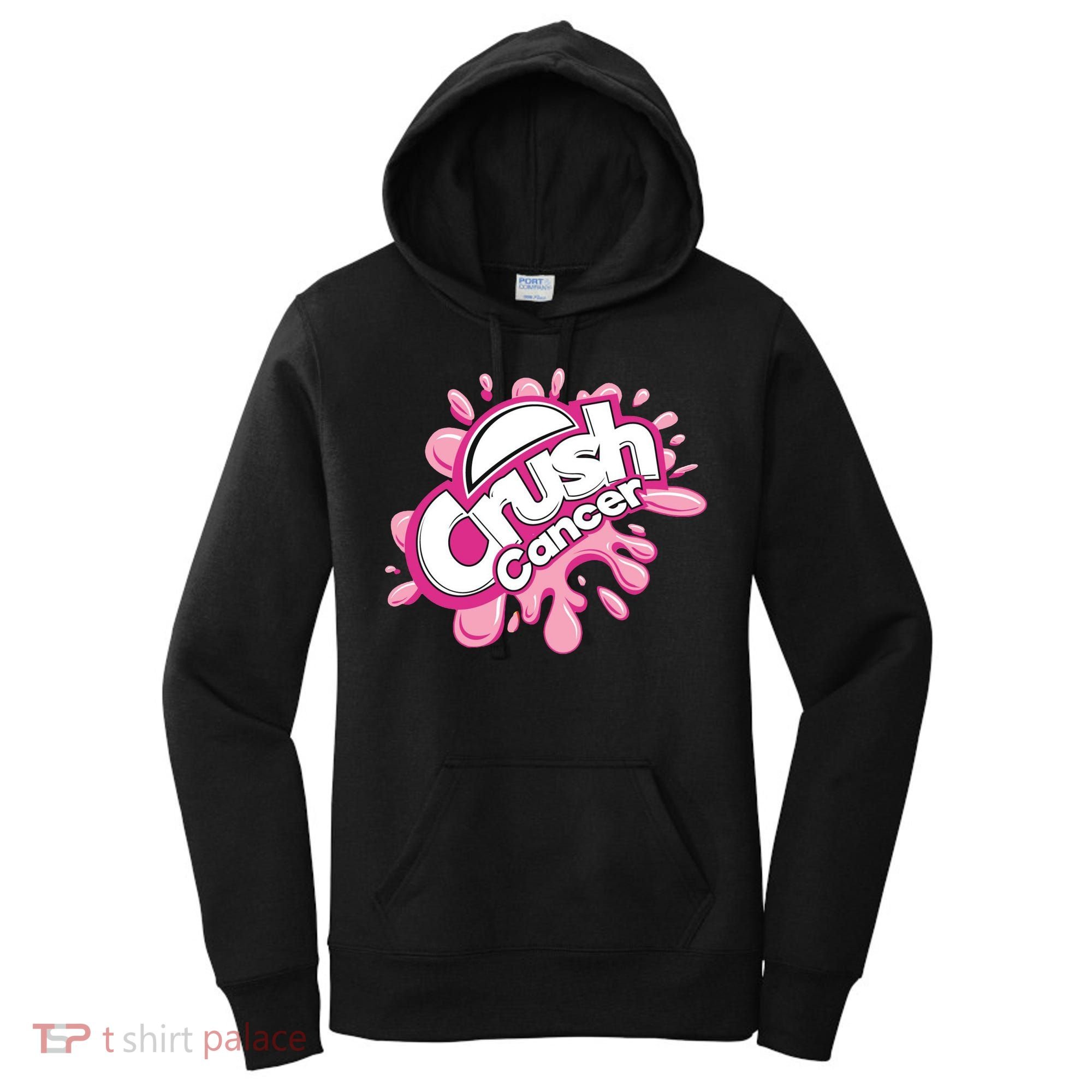 Crush Cancer Breast Cancer Awareness Women's Hoodie