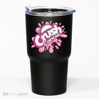 Crush Cancer Breast Cancer Awareness Tumbler thumb 0