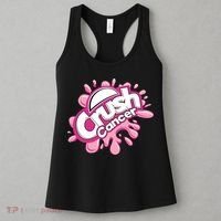 Crush Cancer Breast Cancer Awareness Women's Tank Top thumb 3
