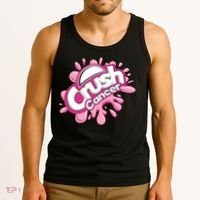 Crush Cancer Breast Cancer Awareness Tank Top thumb 3