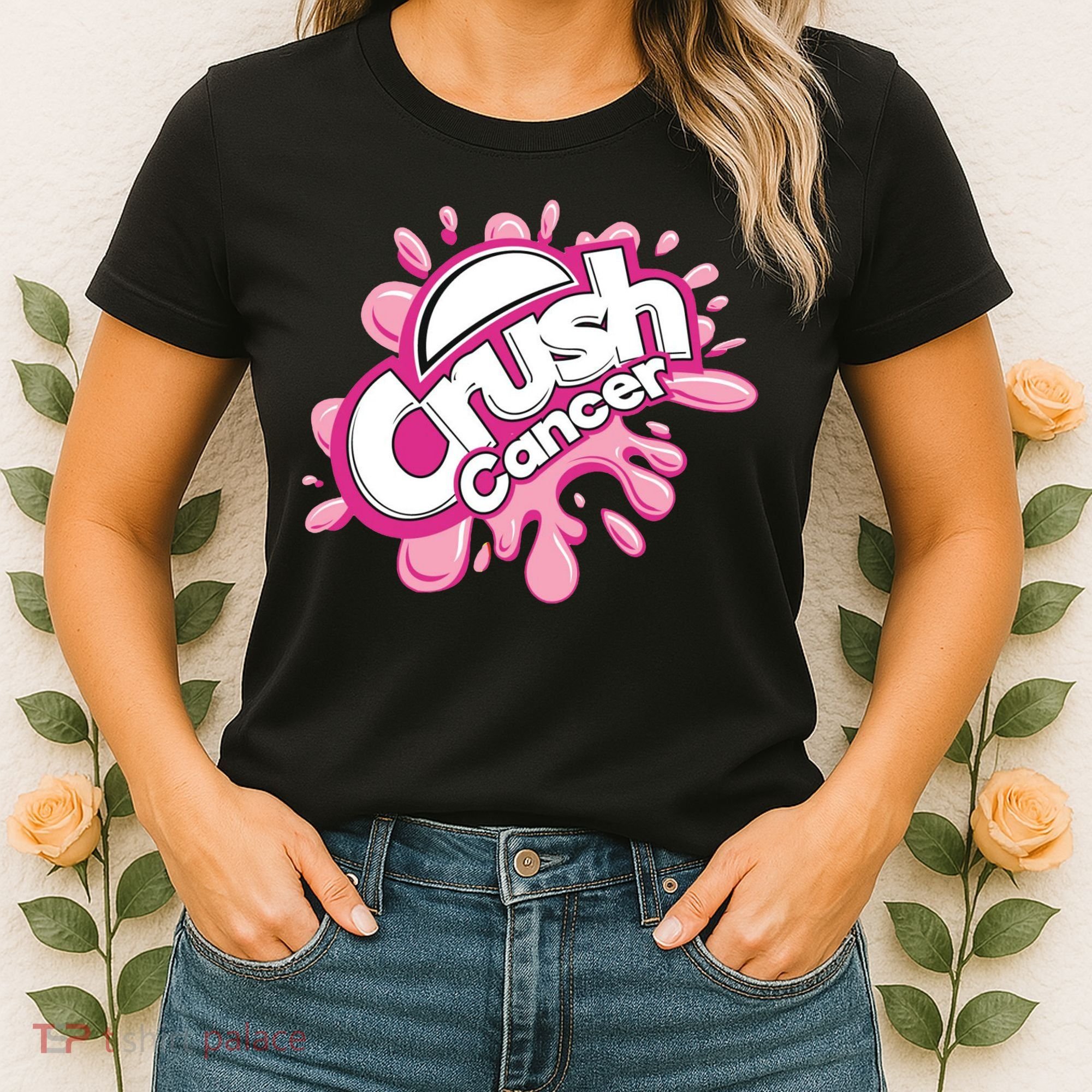 Crush Cancer Breast Cancer Awareness Women's T-Shirt