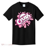 Crush Cancer Breast Cancer Awareness Kids T-Shirt thumb 0