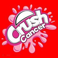 Crush Cancer Breast Cancer Awareness Santa Hat thumb 1