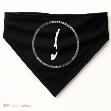 Caye Caulker Belize Graphic USA-Made Doggie Bandana
