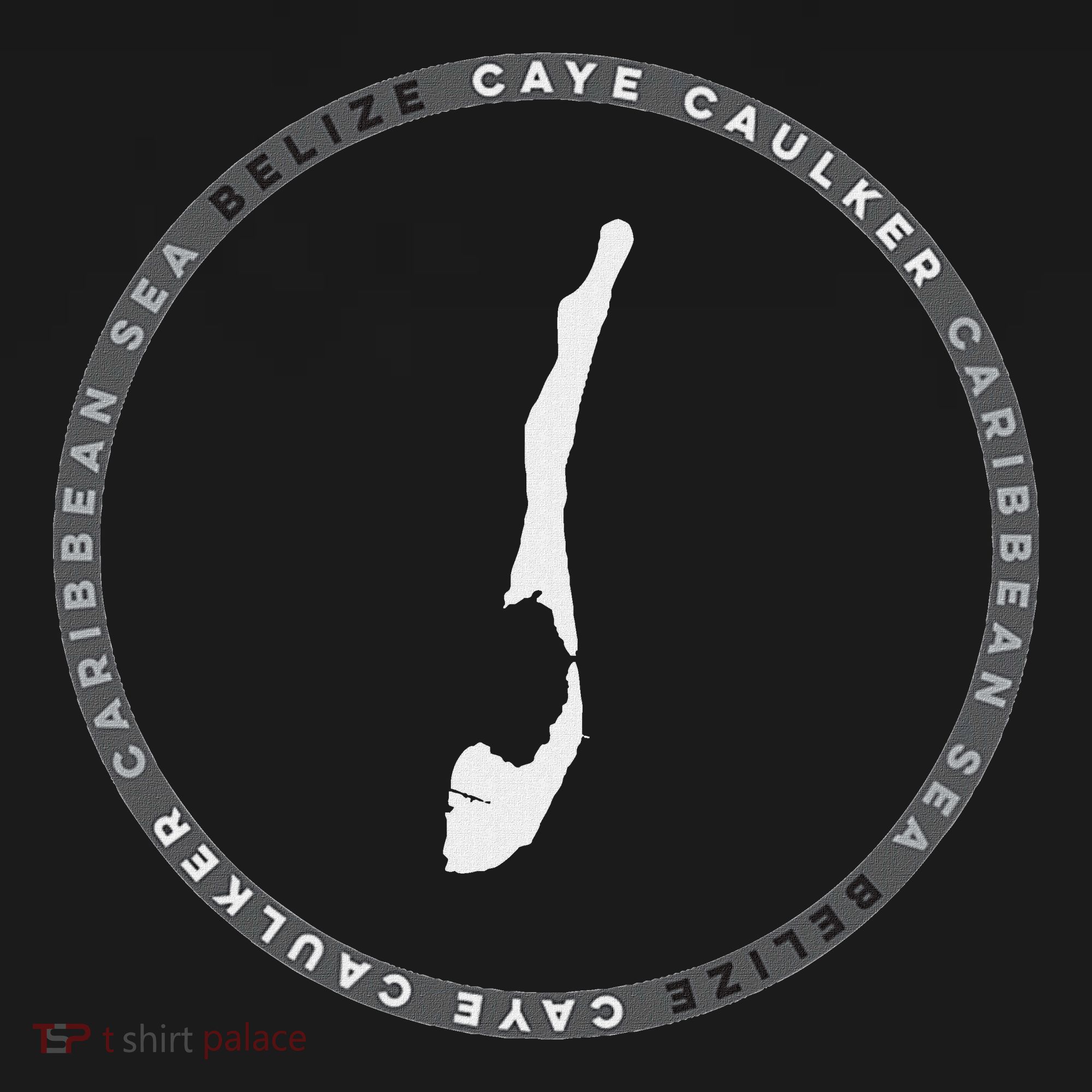 Caye Caulker Belize Graphic USA-Made Doggie Bandana