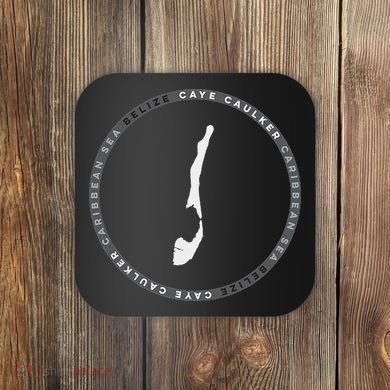 Caye Caulker Belize Graphic Coaster