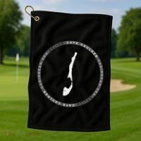 Caye Caulker Belize Graphic Golf Towel thumb 1