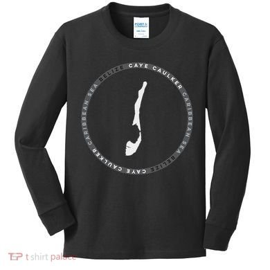 Caye Caulker Belize Graphic Kids Long Sleeve Shirt