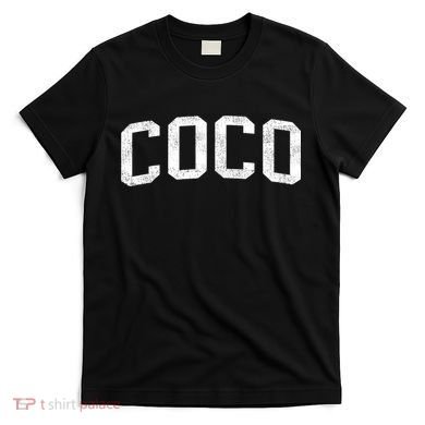 Coco Classic Bold Font Coco Birthday Gift T-Shirt