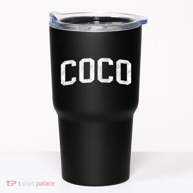 Coco Classic Bold Font Coco Birthday Gift Tumbler