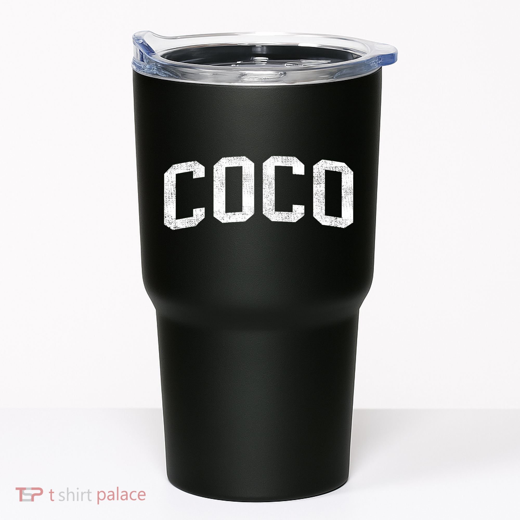 Coco Classic Bold Font Coco Birthday Gift Tumbler