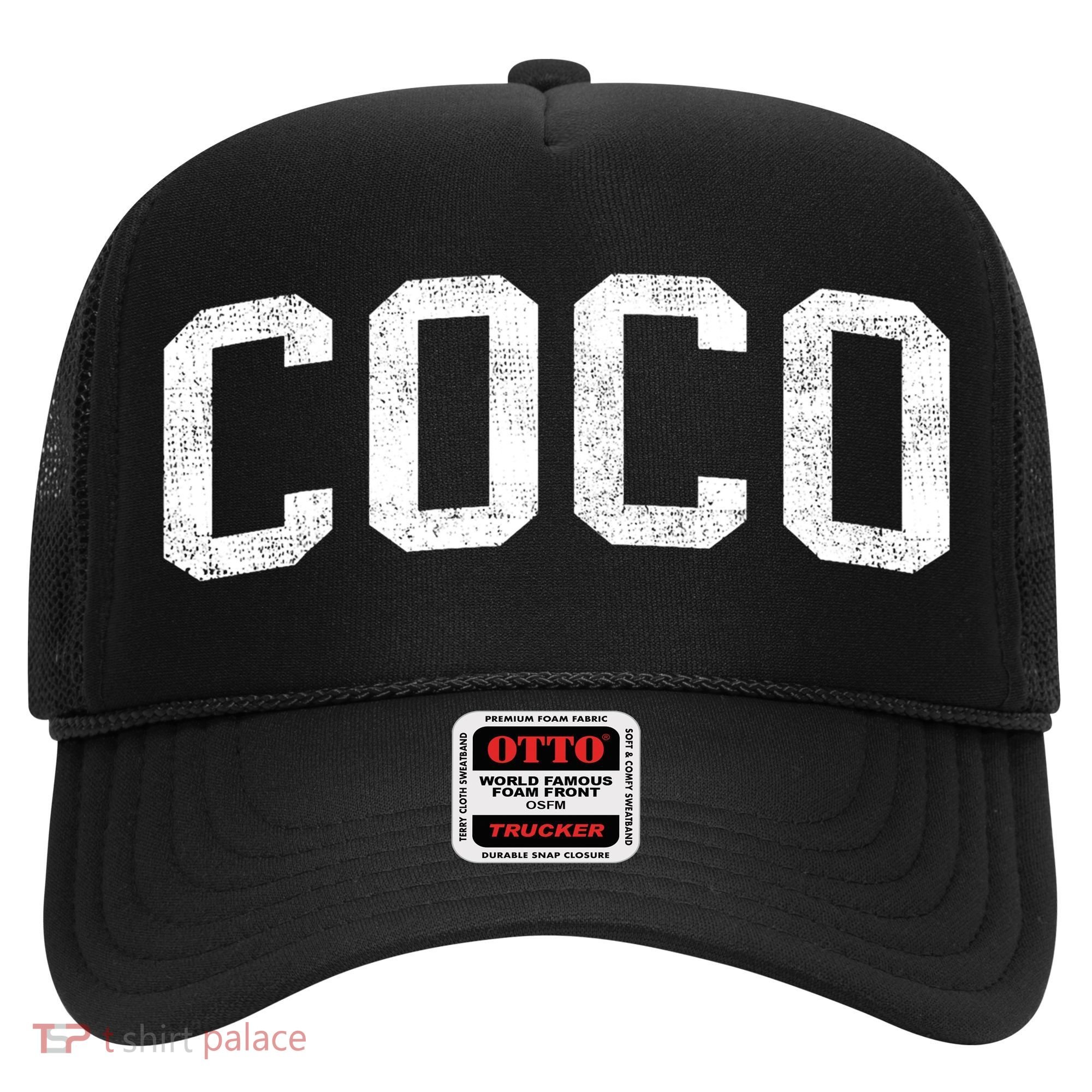 Coco Classic Bold Font Coco Birthday Gift Hat