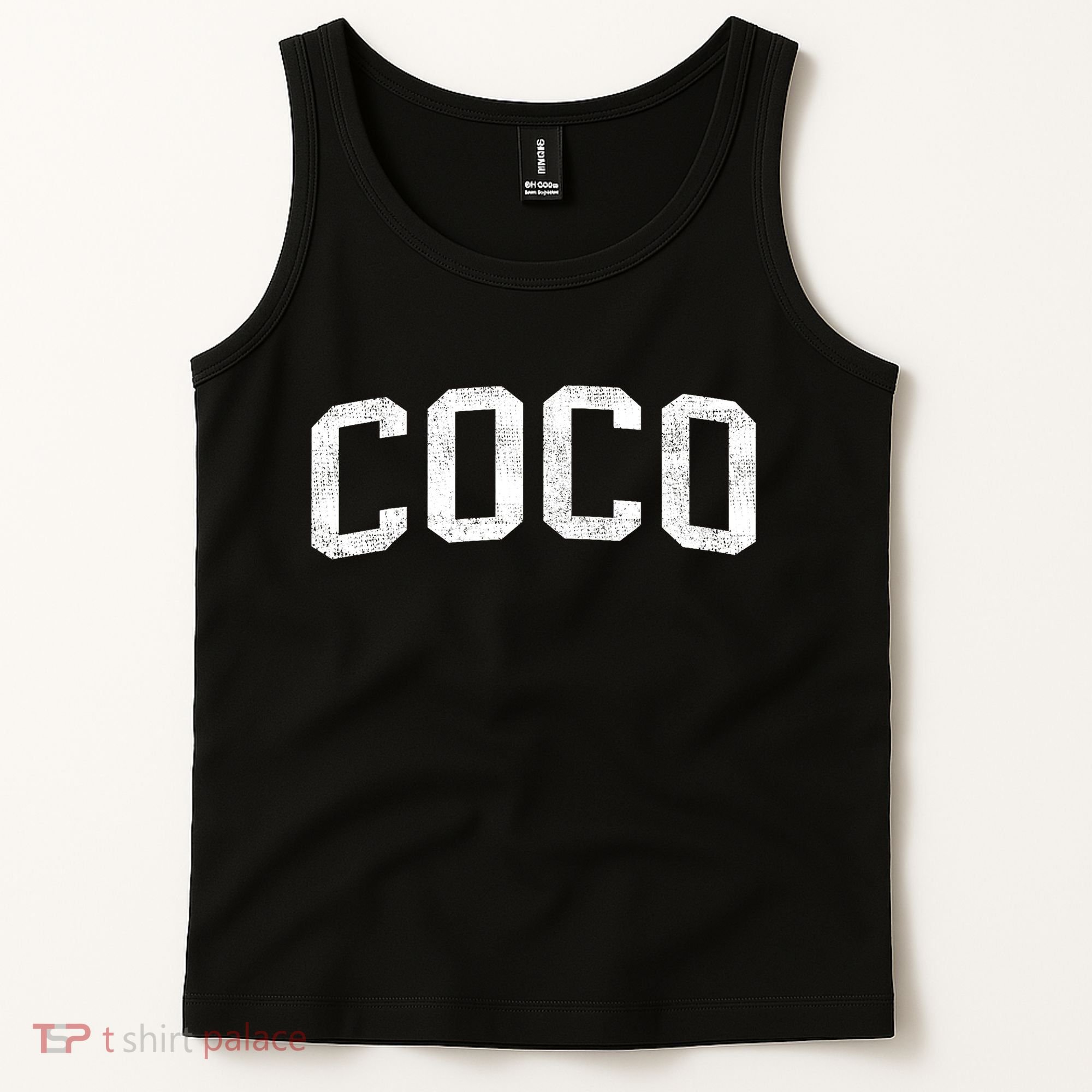 Coco Classic Bold Font Coco Birthday Gift Tank Top