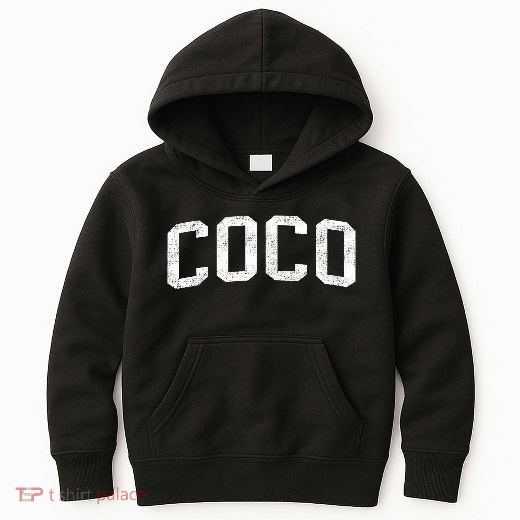Coco Classic Bold Font Coco Birthday Gift Kids Hoodie