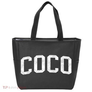 Coco Classic Bold Font Coco Birthday Gift Tote Bag