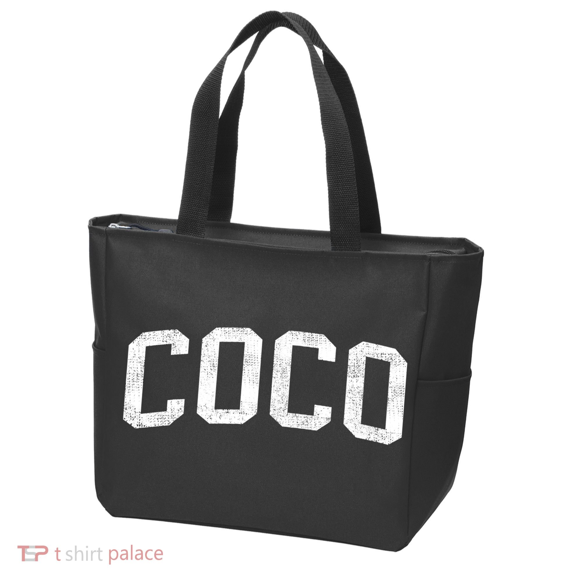 Coco Classic Bold Font Coco Birthday Gift Tote Bag