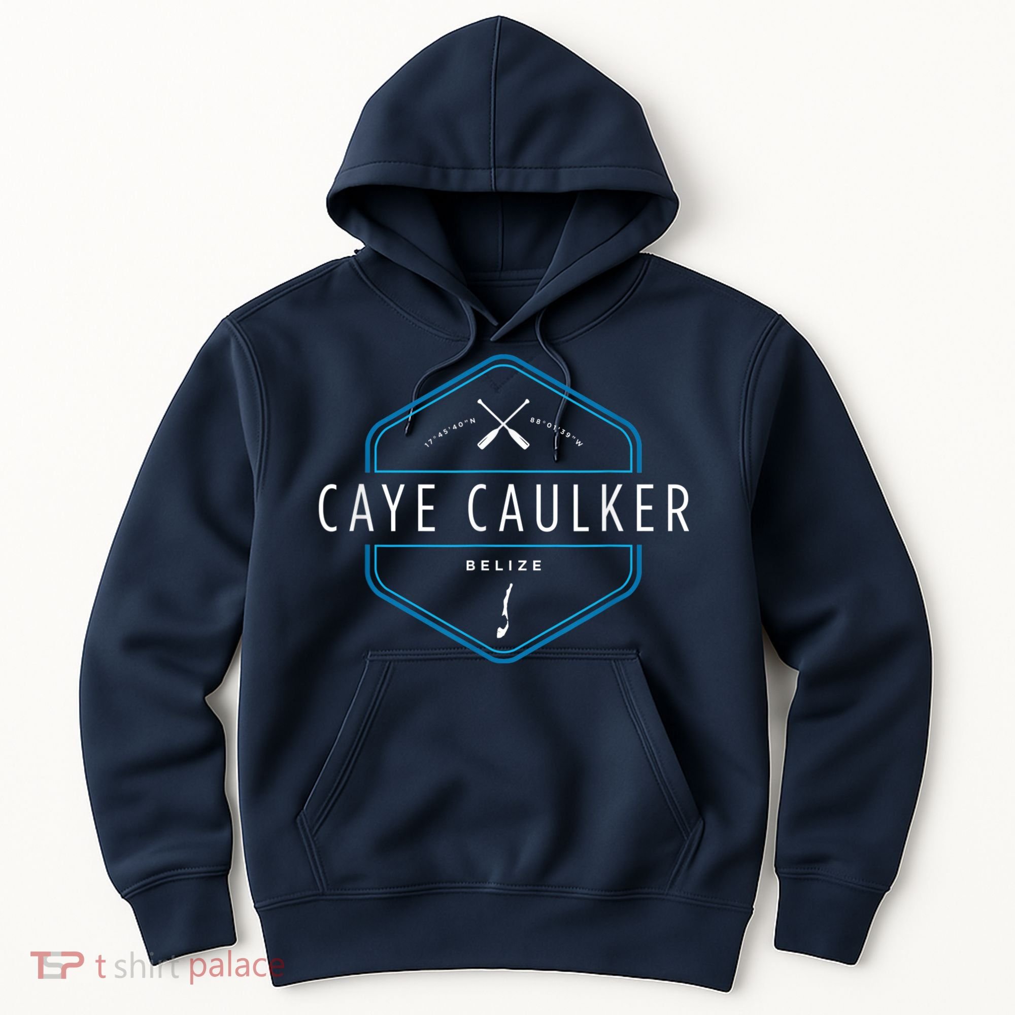 Caye Caulker Belize Beach Graphic Hoodie