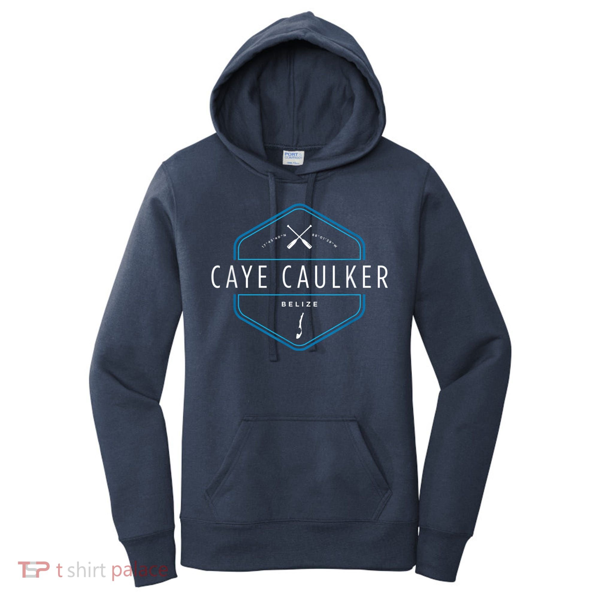 Caye Caulker Belize Beach Graphic Women's Hoodie
