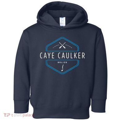 Caye Caulker Belize Beach Graphic Toddler Hoodie