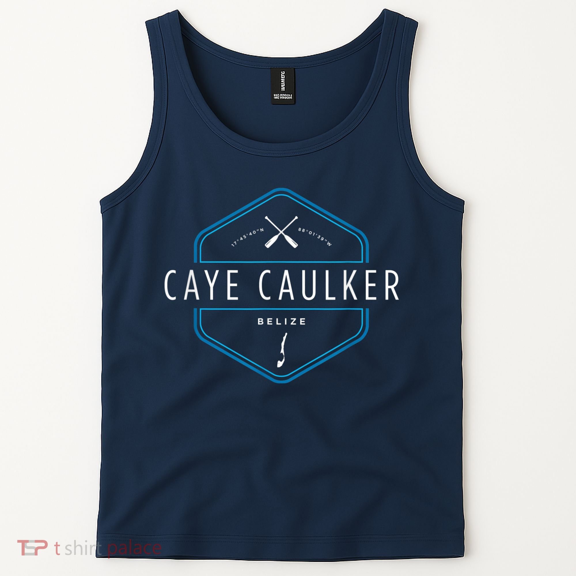 Caye Caulker Belize Beach Graphic Tank Top