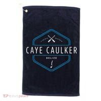Caye Caulker Belize Beach Graphic Golf Towel thumb 0
