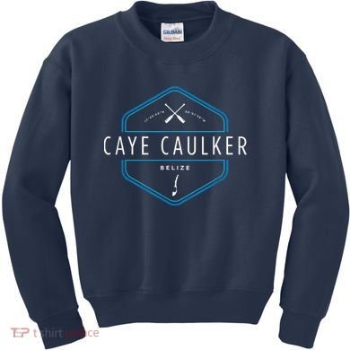 Caye Caulker Belize Beach Graphic Kids Sweatshirt